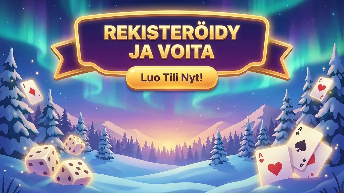 Rekisteröidy bonuksen kanssa